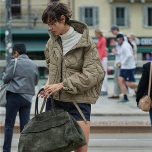 Zara Quilted water replant jacket